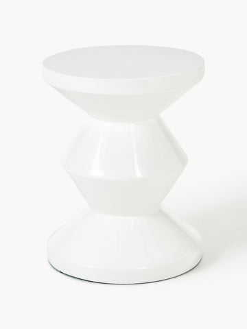 Zig Zag Round Side Table