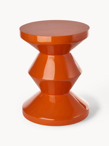 Zig Zag Round Side Table