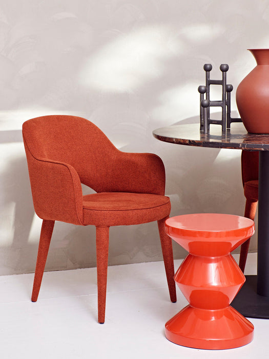 Zig Zag Round Side Table
