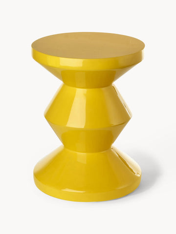 Zig Zag Round Side Table