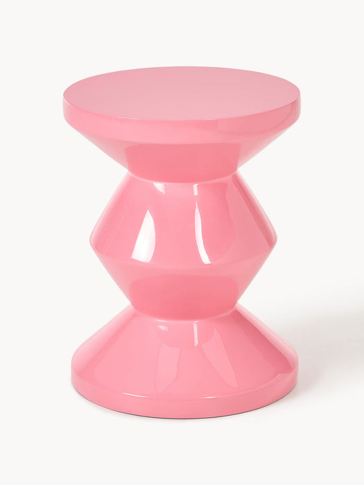Zig Zag Round Side Table