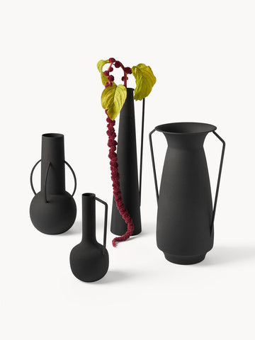 Roman Handmade Decorative Vases, Set of 4