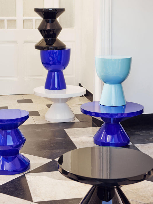Zig Zag Round Coffee Table