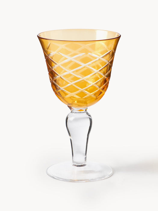 Cuttings Wine Glasses, Set of 6