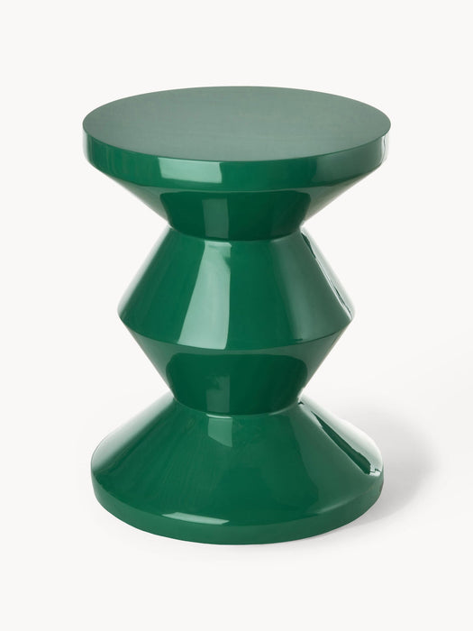 Zig Zag Round Side Table