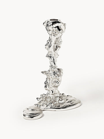 Drip Metal Candle Holder