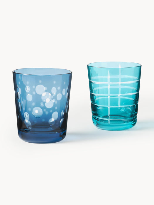 Tumblers Cuttings Set of 6