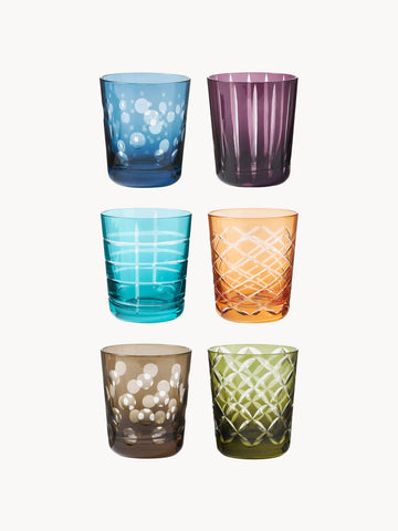 Cuttings Tumblers, Set of 6