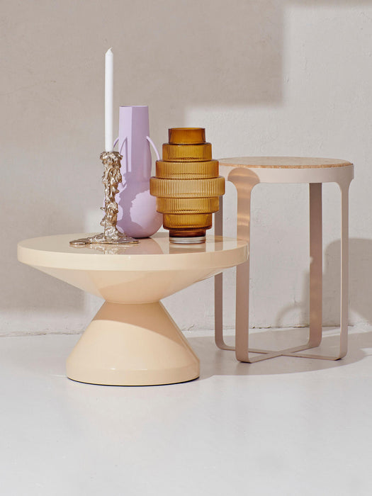 Zig Zag Round Coffee Table