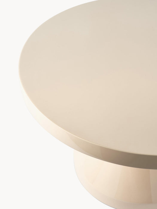 Zig Zag Round Coffee Table
