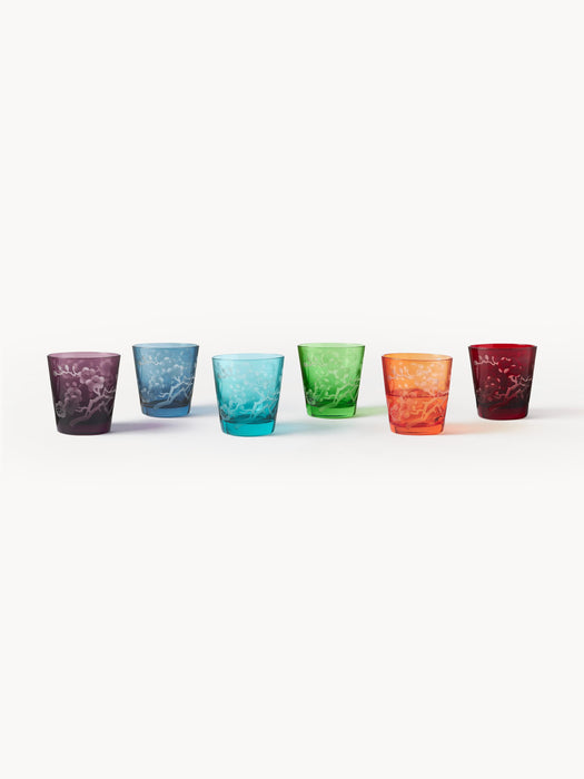Tumblers Blossom Set of 6