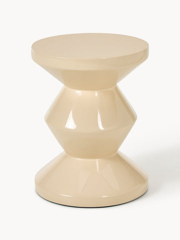 Zig Zag Round Side Table