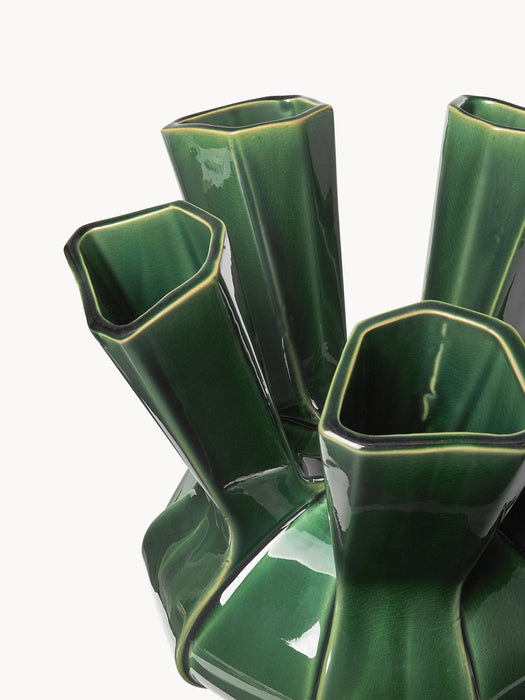 Puyi Porcelain Vase, H 34 cm