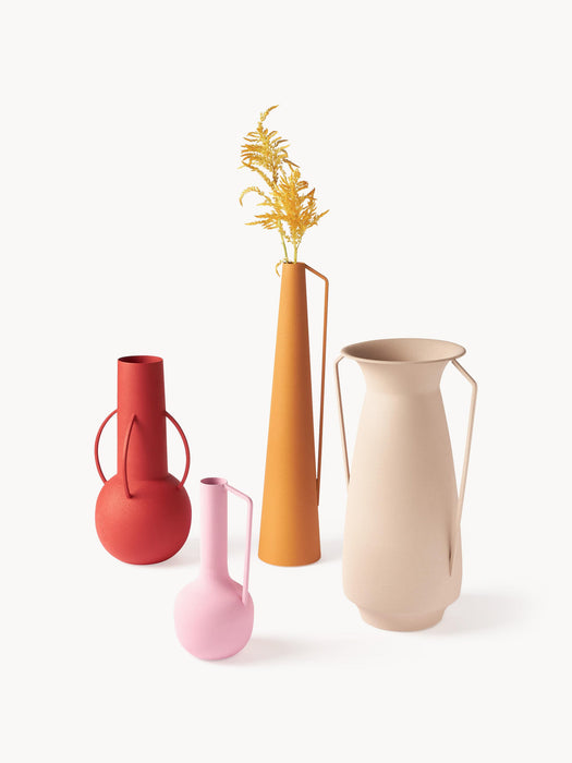 Roman Handmade Decorative Vases, Set of 4