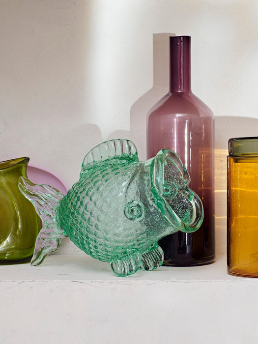 Fish Design Glass Kitchen Storage