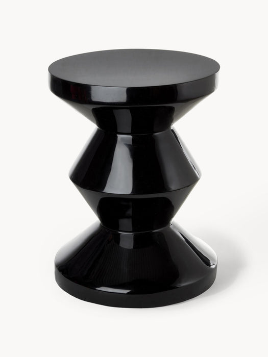 Zig Zag Round Side Table