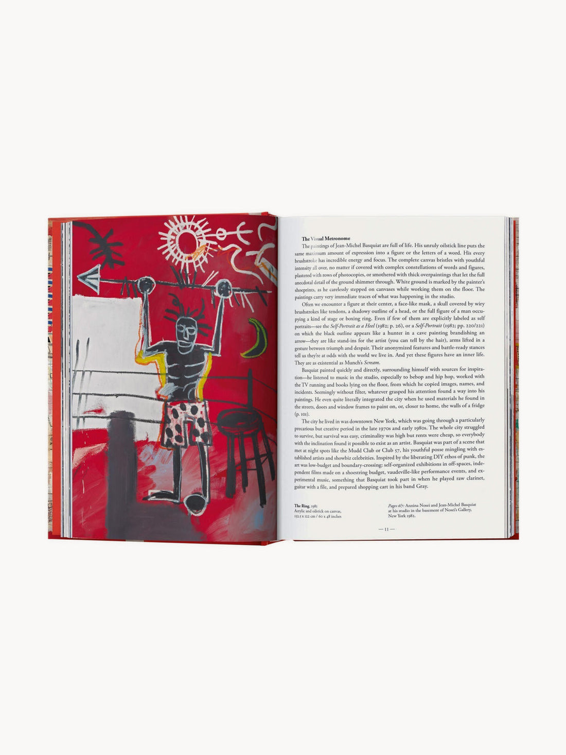 Basquiat Coffee Table Book. 40th Ed