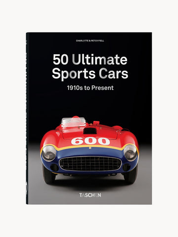 Sports Cars Coffee Table Book 50 Ultimate: 1910s to Present, English Edition