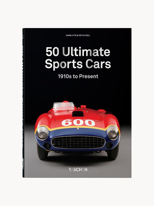 Sports Cars Coffee Table Book 50 Ultimate: 1910s to Present, English Edition