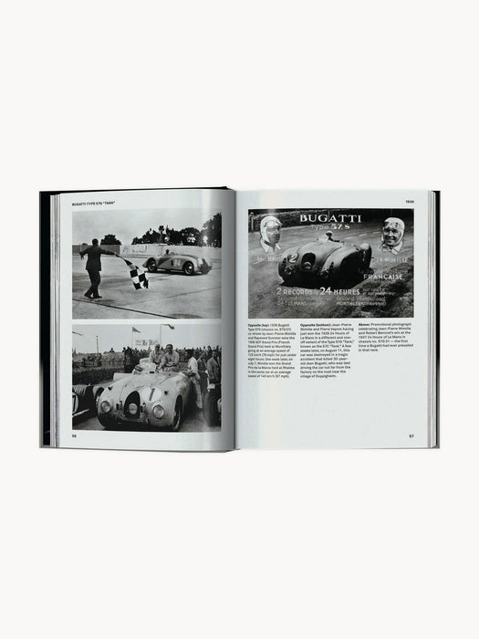 Sports Cars Coffee Table Book 50 Ultimate: 1910s to Present, English Edition