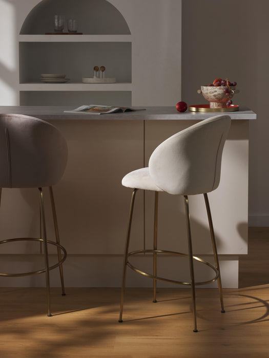 Velvet Bar Chair Luisa
