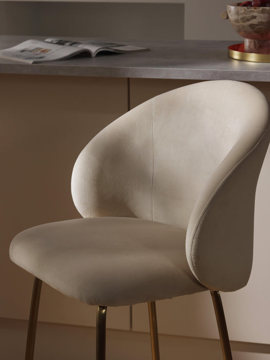 Velvet Bar Chair Luisa