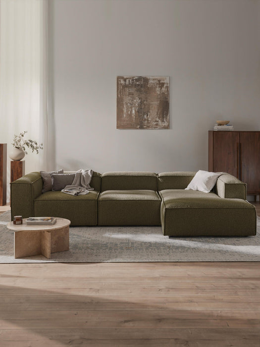 Lennon Bouclé Modular Corner Sofa (4-seater)