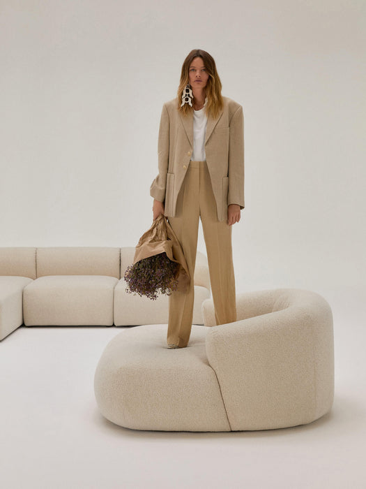 XL Boucl Lounge Chair Sofia