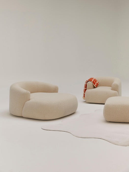 XL Boucl Lounge Chair Sofia