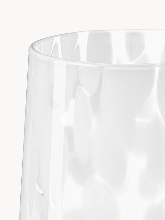 Handmade Speckled Glass Tumblers Oakley Set of 4