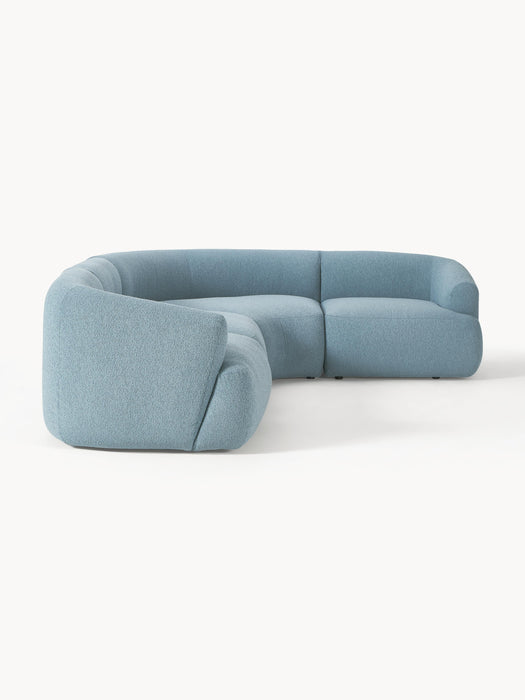 Modular Boucl Corner Sofa Sofia 4-seater