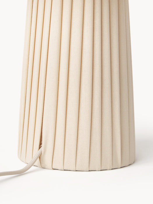 Table Lamp Nyla with An Asymmetrical Lampshade