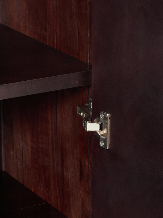 Highboard Scarlett with Mirrored Glass Doors