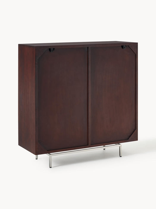 Highboard Scarlett with Mirrored Glass Doors