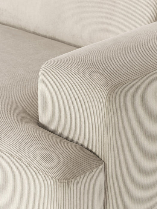 Corduroy Sofa Melva 4-seater