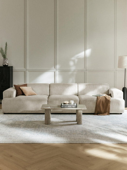 Corduroy Sofa Melva 4-seater
