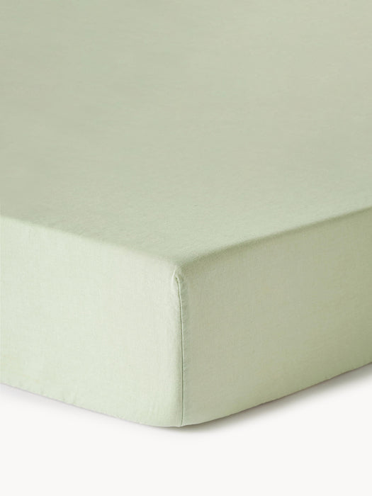 Topper Fitted Sheet Airy Washed Linen