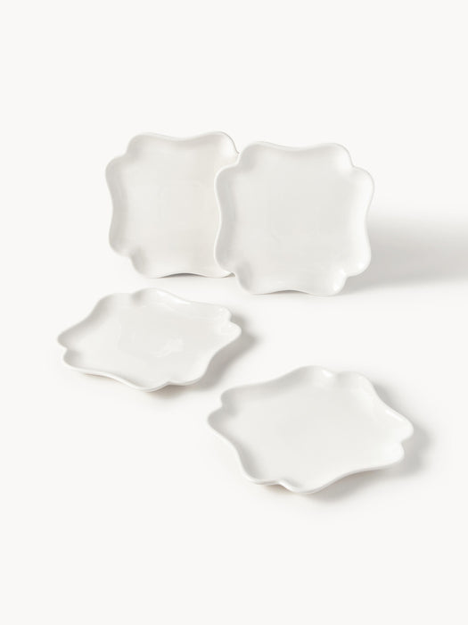 Porcelain Tableware Set Nera 4 People Set of 12