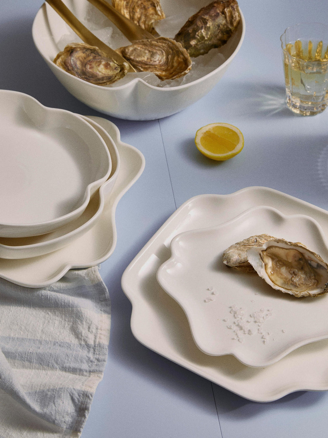 Nera Porcelain Tableware Set, 4 People, Set of 12