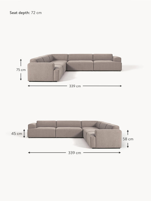 Corner Sofa Melva 4-seater