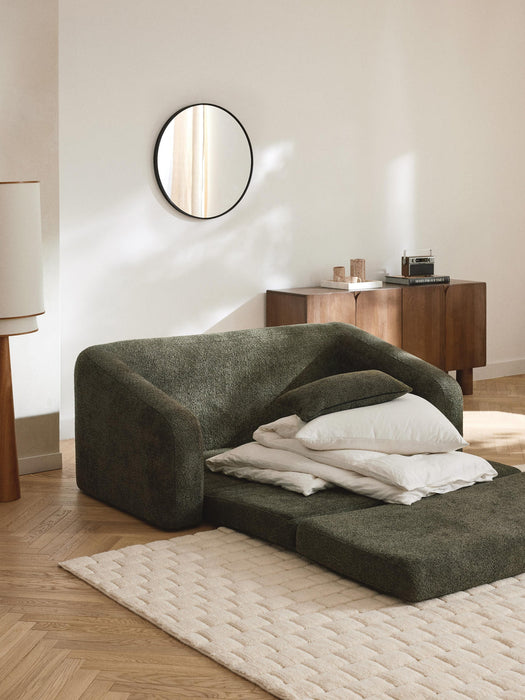 Eliot Teddy BouclÃ© Sofa Bed (2-seater)