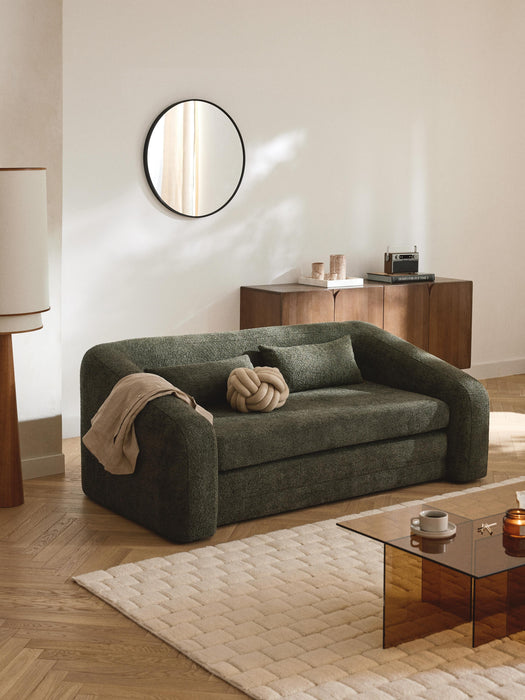 Teddy Boucl Sofa Bed Eliot 2-seater
