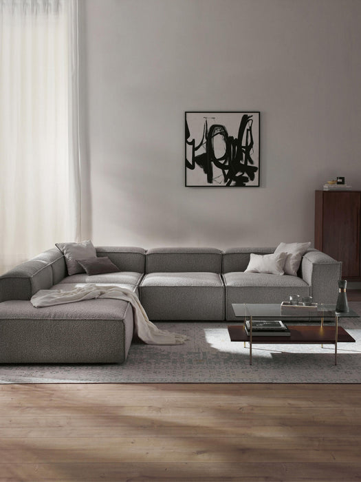 Lennon Bouclé Modular Corner Sofa (4-seater)