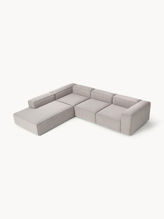 Lennon Bouclé Modular Corner Sofa (4-seater)