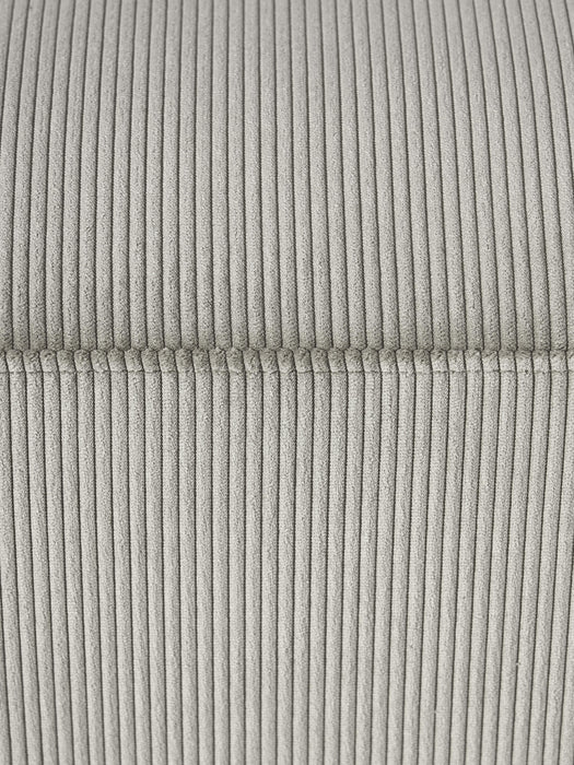 XL Corduroy Ottoman Melva W 116xD 42 cm