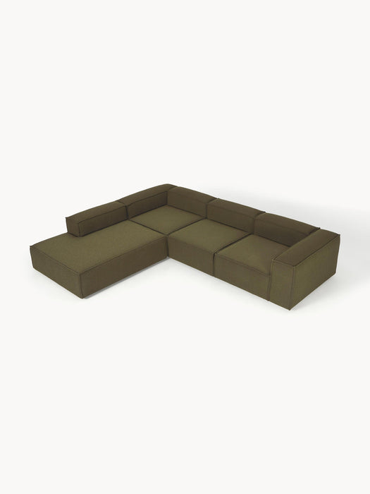 Lennon Bouclé Modular Corner Sofa (4-seater)
