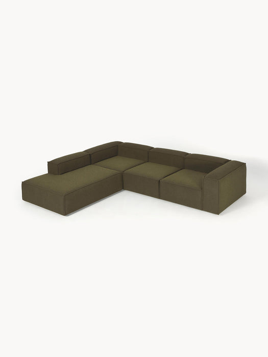 Lennon Bouclé Modular Corner Sofa (4-seater)