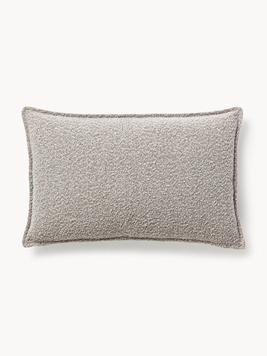 Lennon Large Bouclé Sofa Cushion, 50 x 80 cm