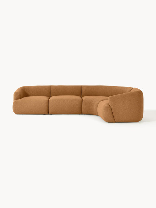 Sofia Modular Bouclé Corner Sofa (4-seater)
