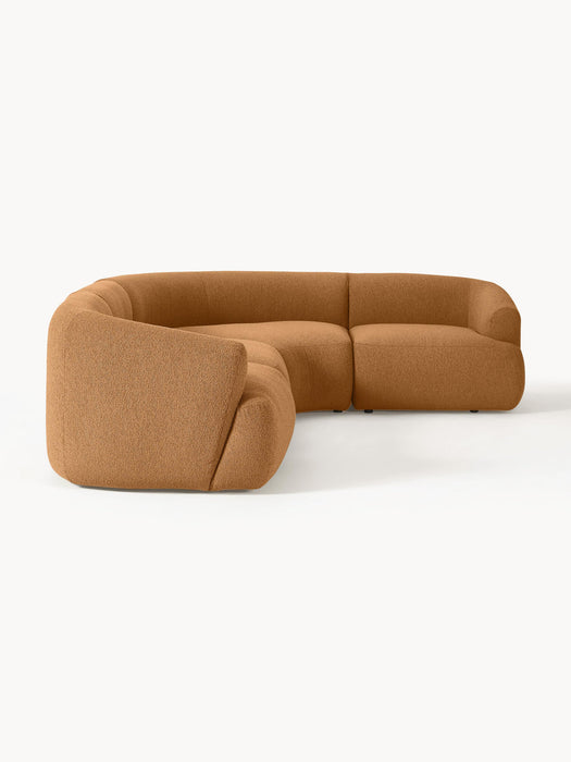 Sofia Modular Bouclé Corner Sofa (4-seater)